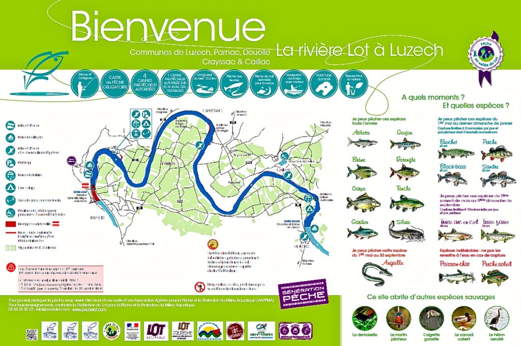 Le Lot à Luzech-Caix