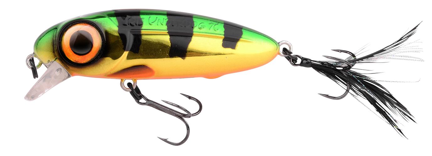 Spro Iris Underdog Jointed 10cm 26gr Hot Tail - Leurre Nageur 2 Parties Légèrement Flottant, Action De Flanc Irrésistible