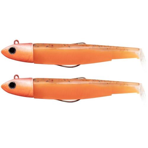 Leurre Fiiish Tête Plombée Shore Black Minnow No.2.5 - 10.5 Cm, 8 G, Couleur Kaki - Pour Pêche Sportive