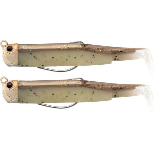 Fiiish Double Combo Off Shore Black Minnow – 12 Cm, 25 G, No.3 – 2 Stuks – Kaki/ghost Minnow – Voor Sportvisserij