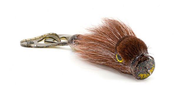 Leurre à brochet CWC Miuras Mouse Mini (#15 Baby Brown)