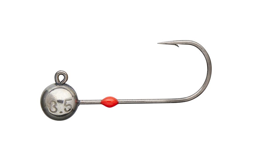 Illex Magic Tungsten – Tête De Jig Ronde Micro – Hameçon Poids (Lot De 4 – Marron)