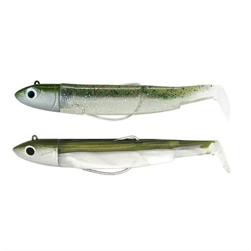 Fiiish Double Combo Shore Black Minnow No.2 - Leurre 9 Cm - 5 G - Vairon - Pour Pêche Sportive