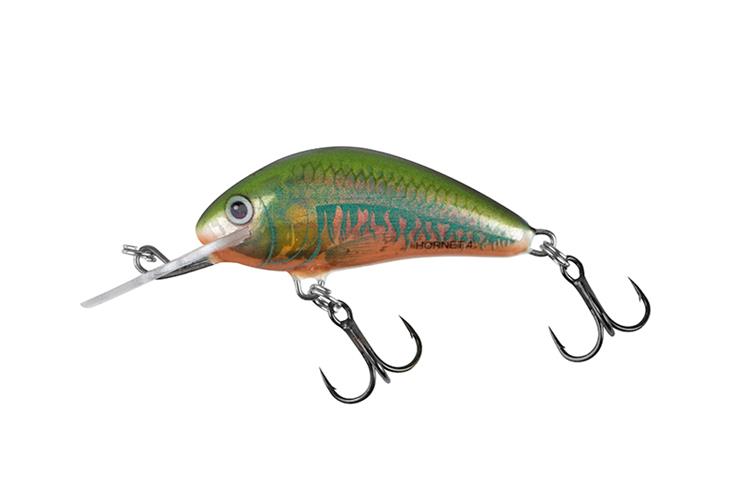 FRELON À APPÂT SALMO 3,5 cm/2,2 g - BRILLANT GRIS HOLOGRAPHIQUE