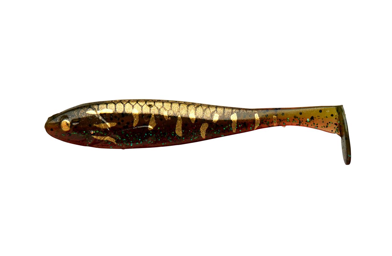 Leurres Souples ILLEX Slim Shad 10 Cm - Couleur Glow Ayu - Lot De 10 - Neuf