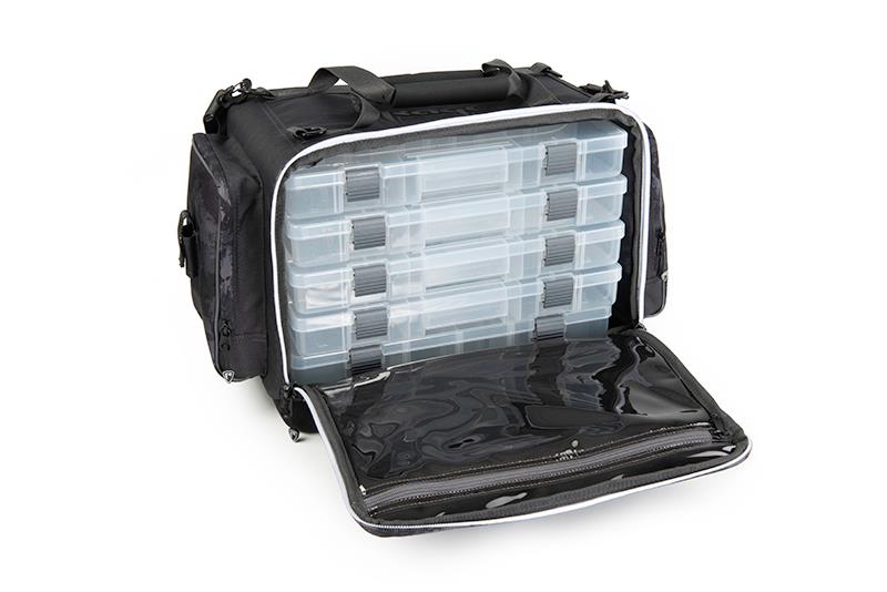 Sac Fourre-tout Fox Voyager Large 80L - Idéal Pour La Pêche, Avec Poches Extérieures Et Bandoulière - 13