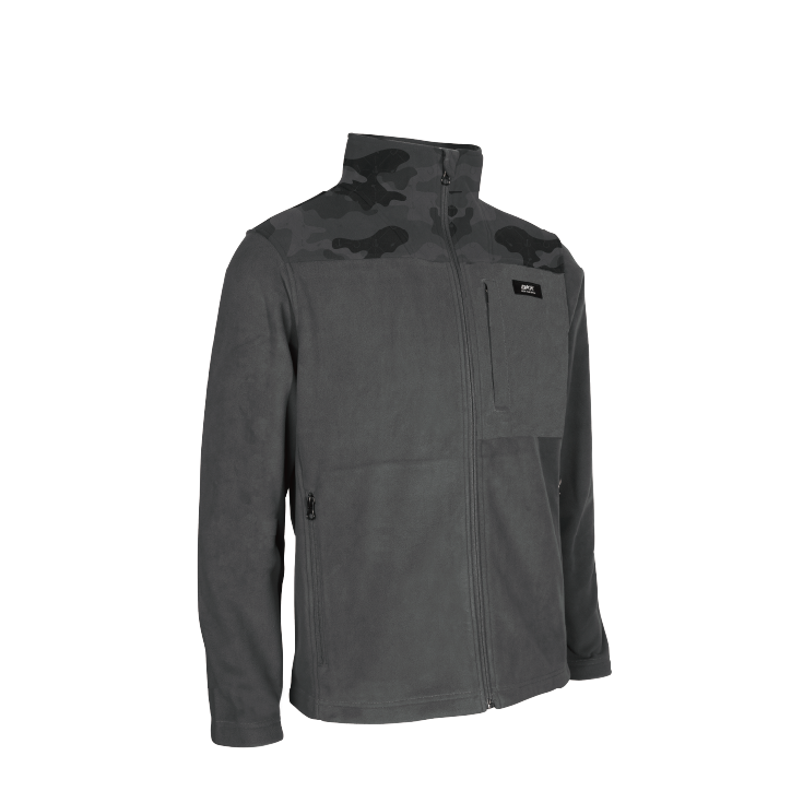 Veste Polaire BKK Heavy Fleece Grey Camo