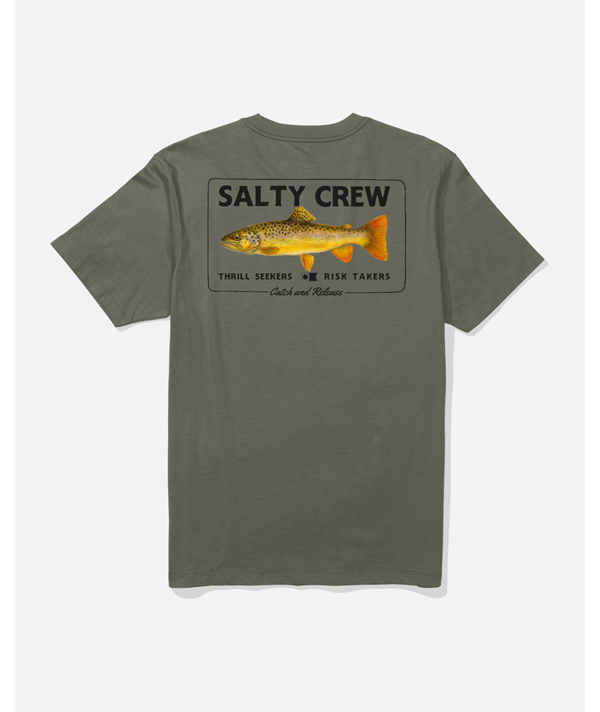 T-shirt Salty Crew Browny