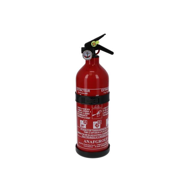 Extincteur Poudre 1kg avec Manomètre