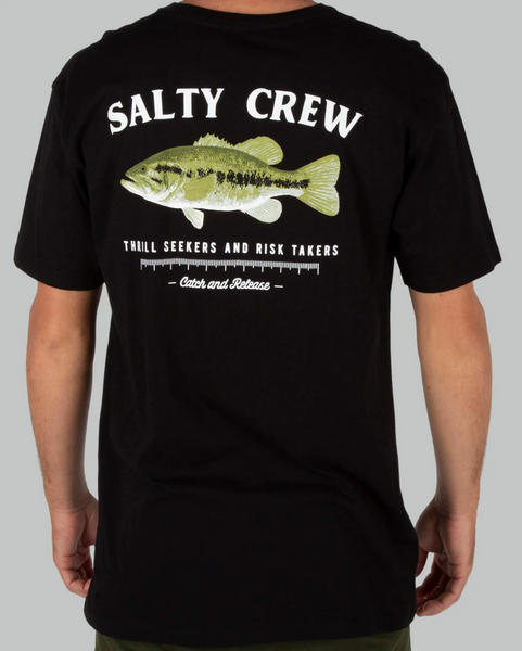 T-shirt sans manche Salty Crew Bigmouth Black