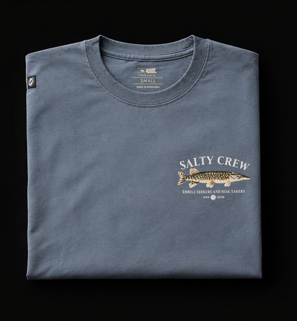 T-shirt Manches Longues Salty Crew Euro Pike Slate