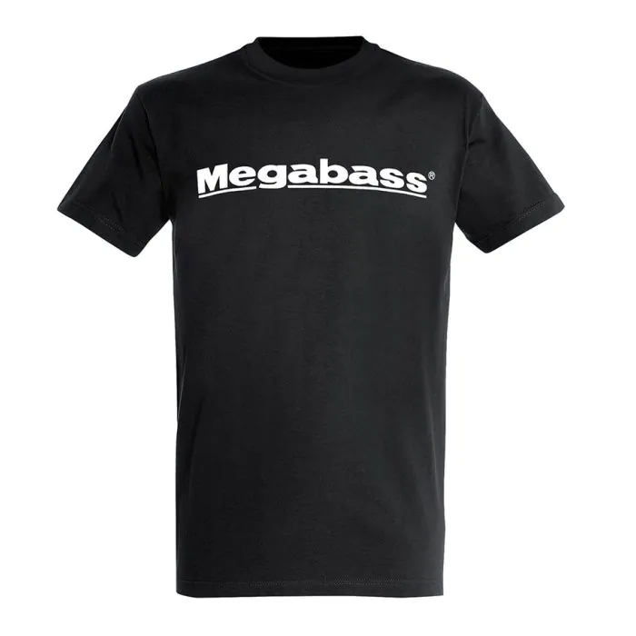 T-shirt Megabass Noir