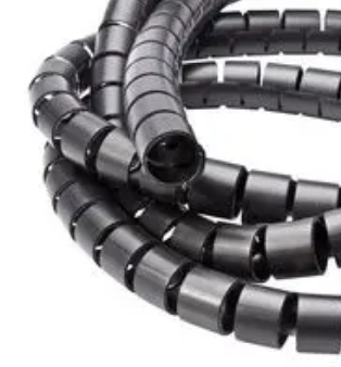 Gaine Spiralée noire 12mm
