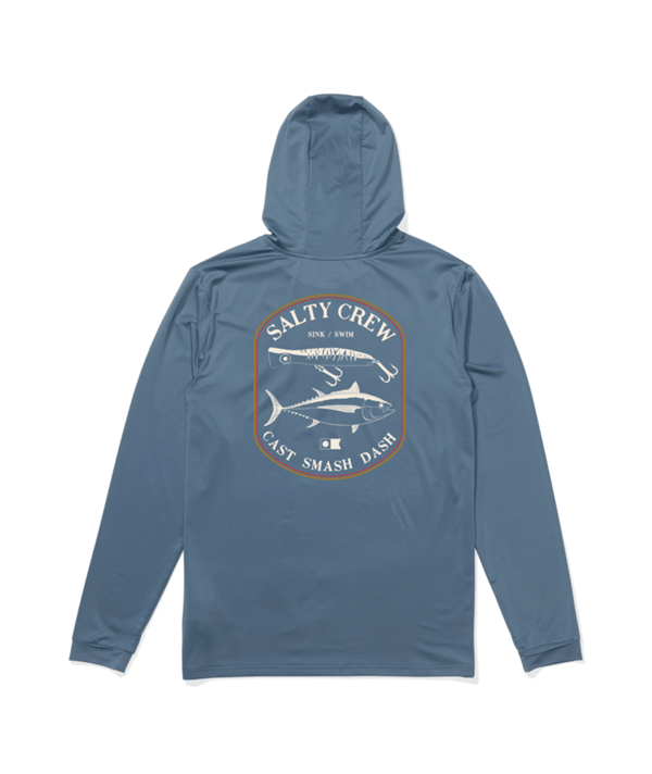 T-shirt UV Manches Longues Salty Crew Surface Hooded Sunshirt
