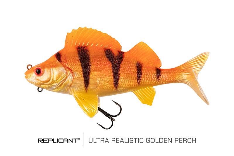 Leurre Souple Fox Rage Replicant Perch Golden - Photo 1
