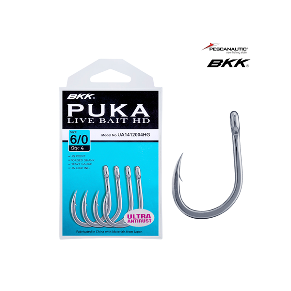 Hameçon Simple BKK Puka Livebait - Photo 1