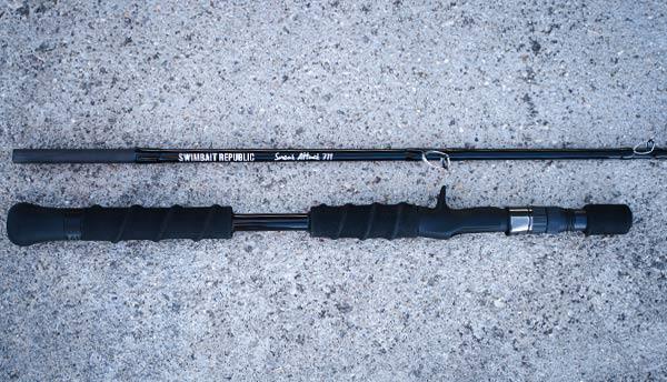 Canne Casting Swimbait Republic Sneak Attack 711