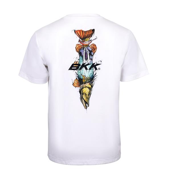 T-shirt BKK Brand Values Pike White - Photo 1