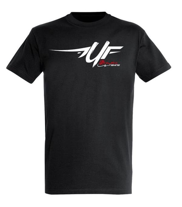 T-shirt Ultimate Fishing Noir