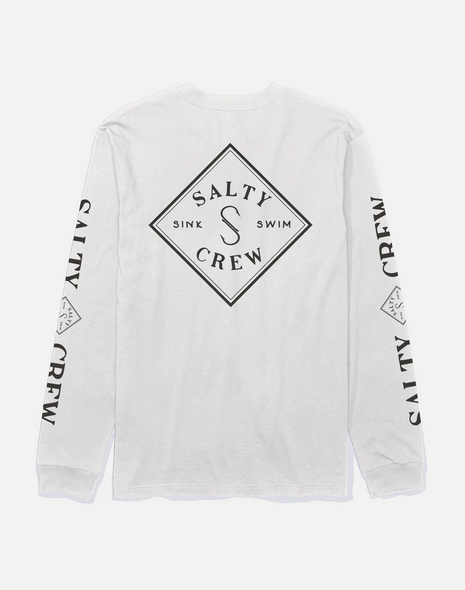 T-shirt Manches Longues Salty Crew Tippet Blanc
