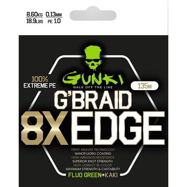 Tresse Gunki G'Braid 8X Edge - Photo 1