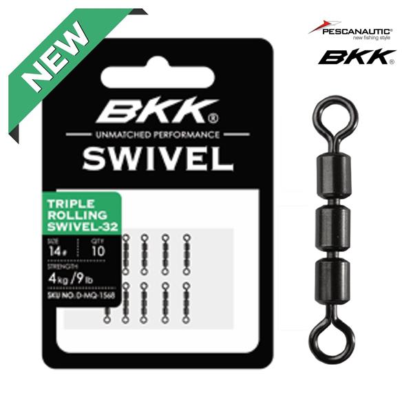 Emerillon BKK Triple Rolling Swivel-32 - Photo 1